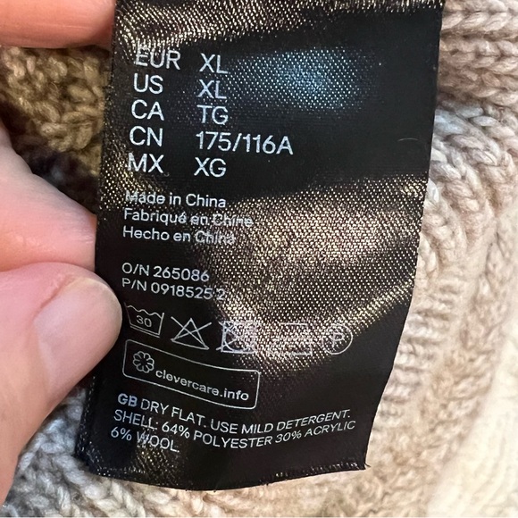 H&M Cream Chunky Knit Sweater - Picture 7 of 7